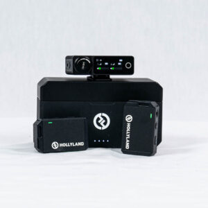 Kit microfone lapela sem fio duplo Hollyland Lark Max