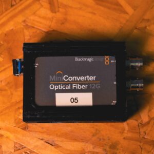 Blackmagic 12G Optical Fiber /SDI converter